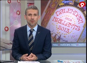 El Calendari dels Brillants 2013 a Canal 9